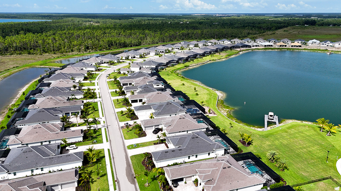 Treasure Coast Housing Development under construction